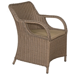 Πολυθρόνα Rattan 186505 60x72.5x90cm Brown