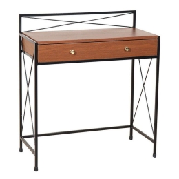 Τουαλέτα Με Συρτάρι Μεταλλικό 77x37x87 191533 Black