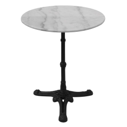 Τραπέζι Στρογγυλό 203432 White 60x72cm