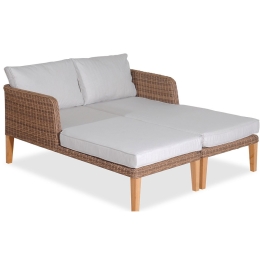 Ξαπλώστρα 203455 Beige 72x165x68cm