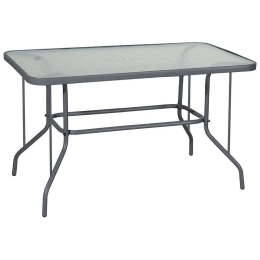 Τραπέζι 21089-120 120x70x70cm Grey
