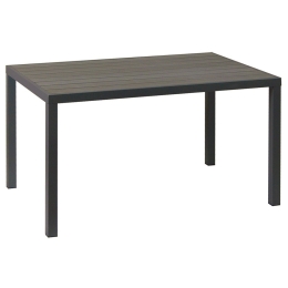 Τραπέζι Παραλ/μο Με Polywood 223928 134x74x72cm Grey