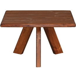 Τραπέζι Τετράγωνο Ξύλο Πεύκου 22534 60x60x40cm Natural