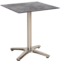 Τραπέζι Τετράγωνο Hpl 23964 60x60x75cm Beige-Grey