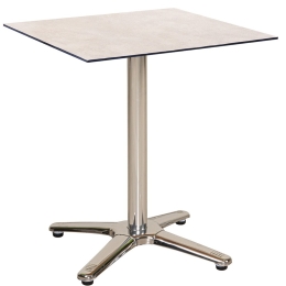 Τραπέζι Τετράγωνο Hpl 23968 60x60x75cm Beige