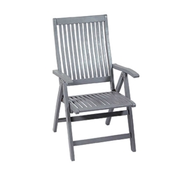 Πολυθρόνα Πτυσσόμενη ESP-5 EN Light Grey 59X73X108 cm