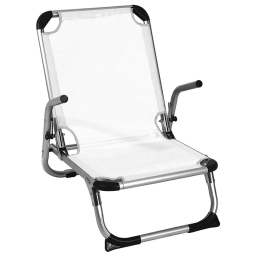 Καρέκλα Πτυσ/νη L3047-W 69x56x66cm White-Grey