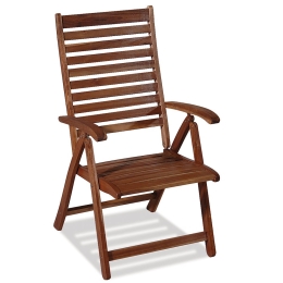 Πολυθρόνα Ψηλόπλατη Ξύλινη MOJ-5-AC 72x59x108cm Natural