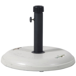 Βάση Ομπρέλας 22 kgr Στρογγυλή Φ 48 cm TH22W White