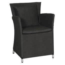 Πολυθρόνα Tulip Chair 03B Anthracite 58x62x82cm