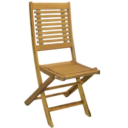 Καρέκλα Χαμηλής Πλάτης Balau Wood VIL-F 62,5x45x94 Natural