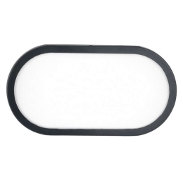 Φωτιστικό Τοίχου - Απλίκα Shelly LED-SHELLY-L ANT 20W Led 27,1x17,6x8cm Anthracite Intec