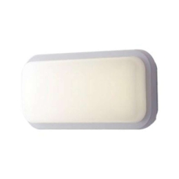Φωτιστικό Τοίχου - Απλίκα Shelly LED-SHELLY-Q-L BCO 20W Led 29,6x14,6x7,6cm White Intec