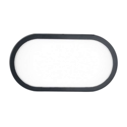 Φωτιστικό Τοίχου - Απλίκα Shelly LED-SHELLY-S ANT 15W Led 21,5x14,5x7cm Anthracite Intec