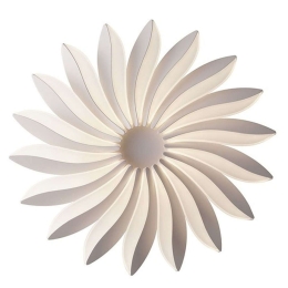 Φωτιστικό Οροφής - Πλαφονιέρα Sunrise LED-SUNRISE-PL62 90W Dimmer Led Φ61,5cm 8,5cm  White Luce Ambi Αλουμίνιο