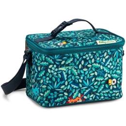 Τσάντα Φαγητού Ζούγκλα LI84450 23x14x16cm Green-Multi Lilliputiens Polyester
