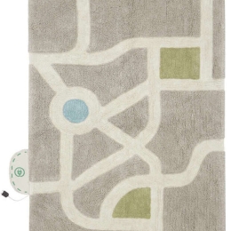 Χαλί Παιδικό EcoCity 120x170cm Grey-Green Lorena Canals 120X170cm