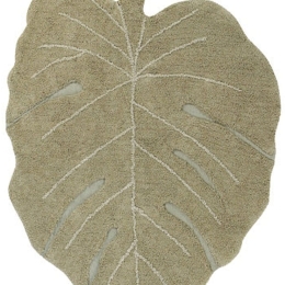Χαλί Monstera Φύλλο LΟR-C-ΜΟΝ-ΟLV Olive Lorena Canals 120X180cm