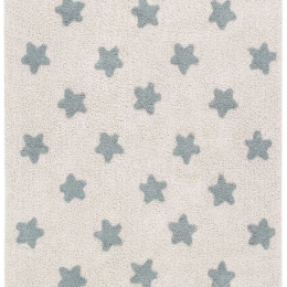 Χαλί Παιδικό Stars LΟR-C-VS-ΝVΒ Natural-Vintage Blue Lorena Canals 120X160