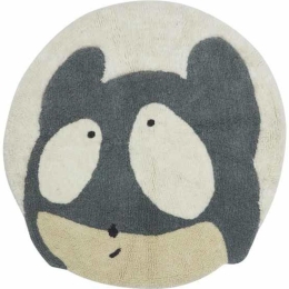 Χαλί Woolable Astromouse Round Ecru-Grey Lorena Canals 100X100cm Round