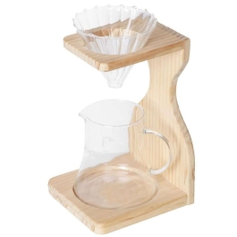 Καφετιέρα Γαλλικού LOR414 16x14,5x26cm 600ml Clear-Natural Espiel Ατσάλι,Γυαλί