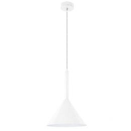 Φωτιστικό Οροφής Κρεμαστό 01014.04 15W LED E14 27x33cm White Luma