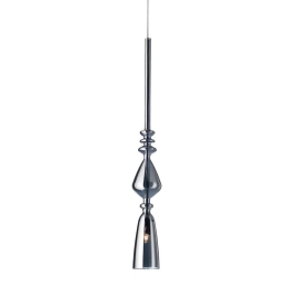 Φωτιστικό Οροφής Κρεμαστό 01157 G9 8x62cm Smoke Luma