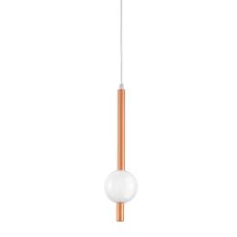 Φωτιστικό Οροφής Κρεμαστό 01268-04 21x40cm G9 Copper Luma