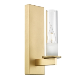 Φωτιστικό Τοίχου 01278 E14 10x30cm Gold Luma