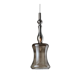 Φωτιστικό Οροφής Κρεμαστό 01287 G9 14x40cm Smoke Luma