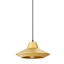 Φωτιστικό Οροφής Κρεμαστό 01181 E27 30x15cm Gold Luma