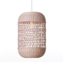 Φωτιστικό Οροφής Κρεμαστό 01239 E27 25x40cm Natural Luma