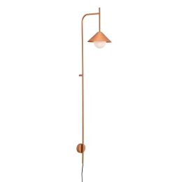 Φωτιστικό Τοίχου 01207-19 G9 25x105cm Copper Luma