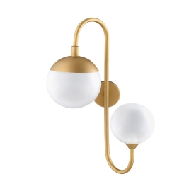 Φωτιστικό Τοίχου 01139 2xG9 30x50cm Gold Luma