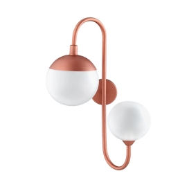 Φωτιστικό Τοίχου 01139 2xG9 30x50cm Copper Luma