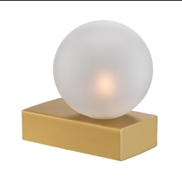 Φωτιστικό Τοίχου 01210 G9 8x15cm Gold Luma