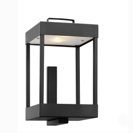 Φωτιστικό Τοίχου 01329-18 2xG9 23x40cm Black Luma