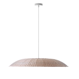 Φωτιστικό Οροφής Κρεμαστό 01113 E27 80x11cm Natural Luma