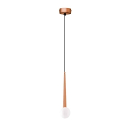 Φωτιστικό Οροφής Κρεμαστό 01392-04 G9 10x35cm Copper Luma