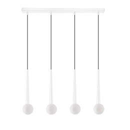Φωτιστικό Οροφής - Ράγα 100-01392-09BR G9 85cm White Luma