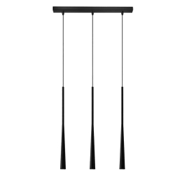 Φωτιστικό Οροφής - Ράγα 01371-07BR G9  70cm Black Luma