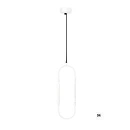 Φωτιστικό Οροφής Κρεμαστό 100-01369-04 7W LED 3000K 560Lm 20x63cm White Luma