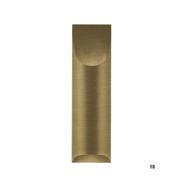 Φωτιστικό Τοίχου 100-01372-18 2xG9 17x60cm Oxidized Gold Luma