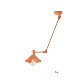 Φωτιστικό Οροφής 100-01374-20 E27 20x70+cm Copper Luma