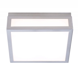 Φωτιστικό Οροφής - Πλαφονιέρα 01376-20 8W LED 3000K 650Lm 30x30cm Silver Luma