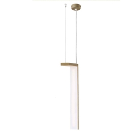 Φωτιστικό Οροφής Κρεμαστό 01380-03 6W LED 3000K 480Lm Oxidized Gold Luma