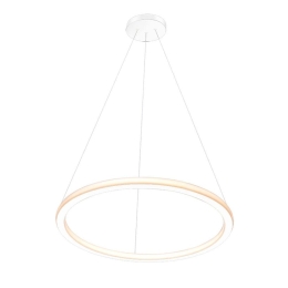 Φωτιστικό Οροφής Κρεμαστό 01381-04 46W LED 3000K 3680Lm D60cm White Luma