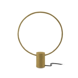 Επιτραπέζιο Φωτιστικό 01389 13W LED 3000K, 1025Lm 30x40cm Oxidized Gold Luma