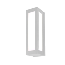 Φωτιστικό Τοίχου 01394-17 10x36cm E27 Silver Luma