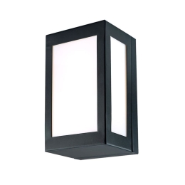 Φωτιστικό Τοίχου 01394-18 15x30cm E27 Black Luma